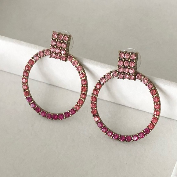 Anthropologie Jewelry - ANTHRO/BaubleBar Pink Earrings